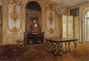 Interieur A Versailles by Juan Antonio Gonzalez