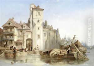 Angers, France by Edward Angelo Goodall
