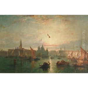 Towards Evening - Venice by Edward Angelo Goodall