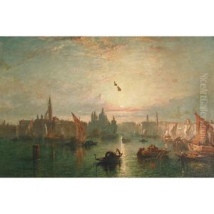 Towards Evening, Venice by Edward Angelo Goodall