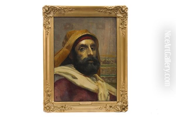 Head And Shoulders Portrait Of A Middle Eastern Gentleman - view 1
