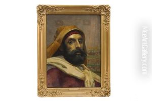 Head And Shoulders Portrait Of A Middle Eastern Gentleman