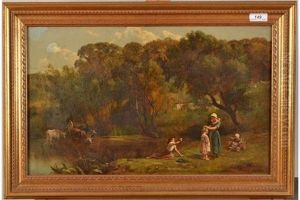 A Garland Of Flowers by Frederick Goodall