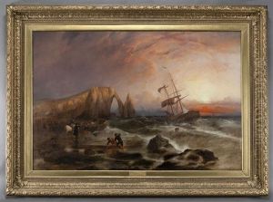 Wreck On The Normandy Coast