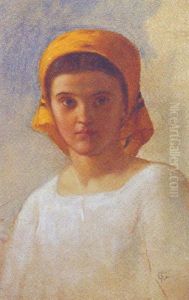 An Italian Beauty by Frederick Goodall