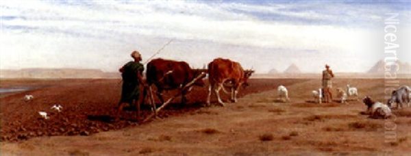 Ploughing, Plains Of Jakara - view 1
