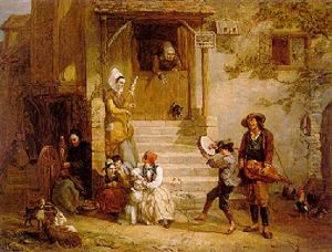The Troubadors by Frederick Goodall