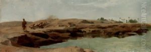 Bank Of The Nile by Frederick Goodall