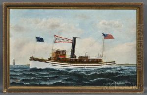 Portrait Of The Screw Steamer 
Sylvester L. Ward