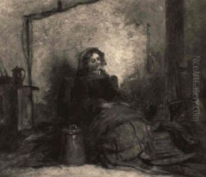 A Moment's Peace And Quiet by Frederick Goodall