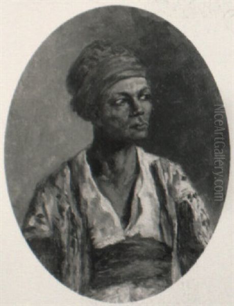 A Study Of A Moroccan, Small Half Length - view 1