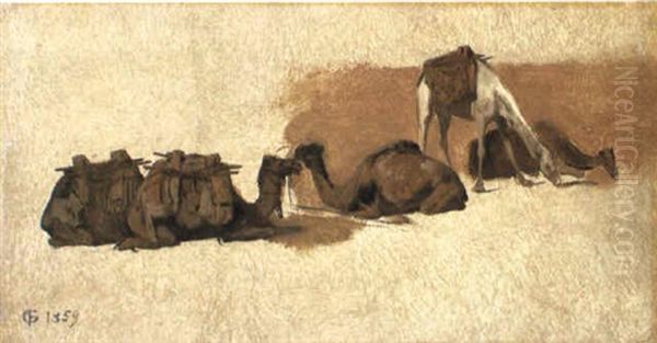 Study Of Camels - view 1