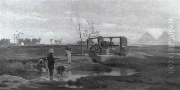 Watermill In The Nile Valley - view 1