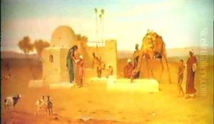 A Well In The Desert by Frederick Goodall