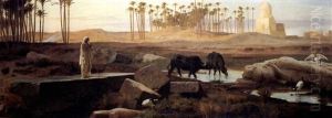 Memphis, By The Nile by Frederick Goodall
