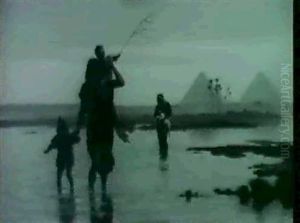 The Way From The Village-time Of Inumdation The Way From The Village-time Of Inumdation