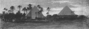 The Pyramids by Frederick Goodall