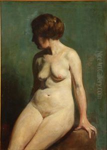 Seated Female Nude