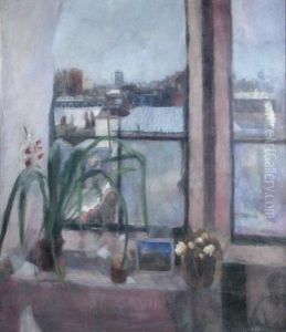 View From The Attic, St. Mary Of Angels by Catherine-Eva Goodman
