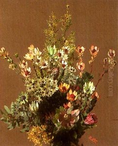 A Still Life Of Cape Flowers by Robert Gwelo Goodman