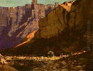 Stream In The Drakensberg by Robert Gwelo Goodman