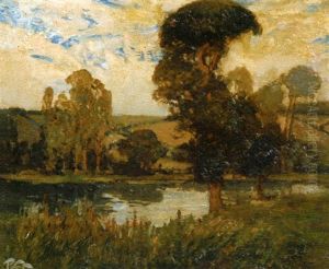 Trees By A Lake
