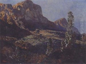 A Mountainous Landscape by Robert Gwelo Goodman