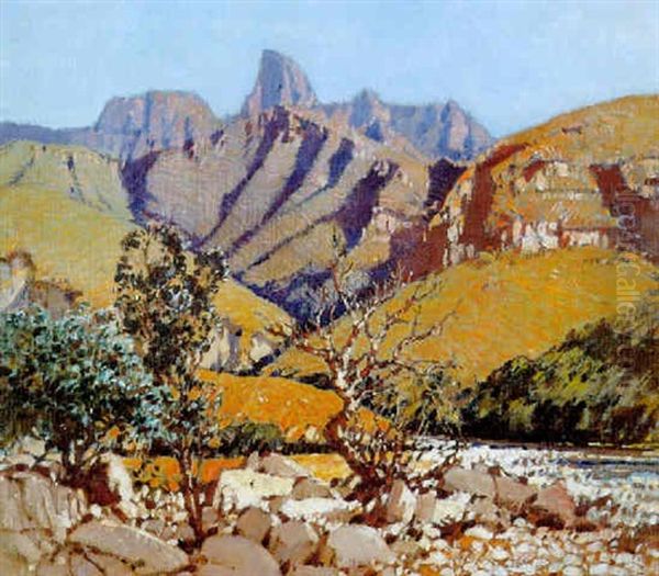 The Drakensberg, Natal - view 1