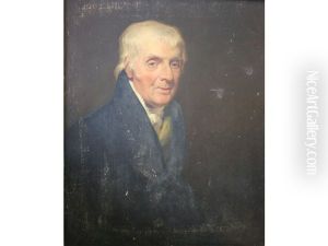 Portraits Of Mr & Mrs Thresher (pair) by Jerome Goodrich
