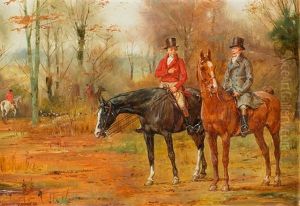 Veneurs Au Repos by George Goodwin Kilbourne