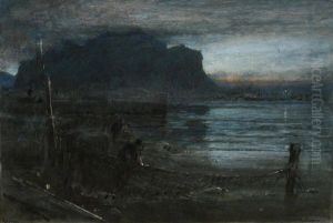 Palermo by Albert Goodwin