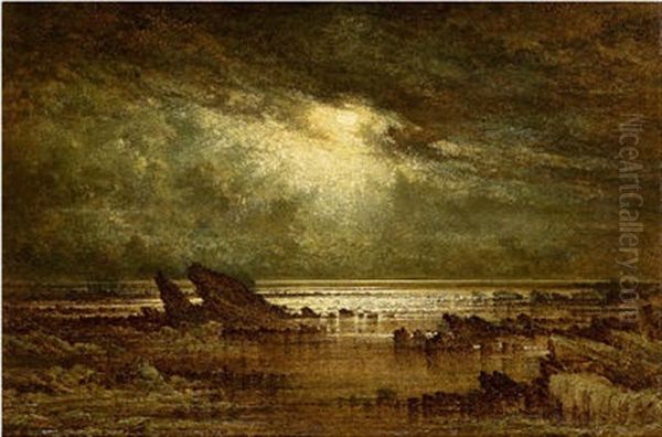 Low Water Moonlight - view 1