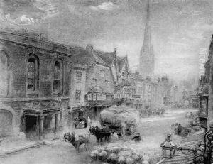 A Street Scene, Salisbury