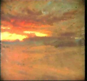 Sonnenuntergang In Agra