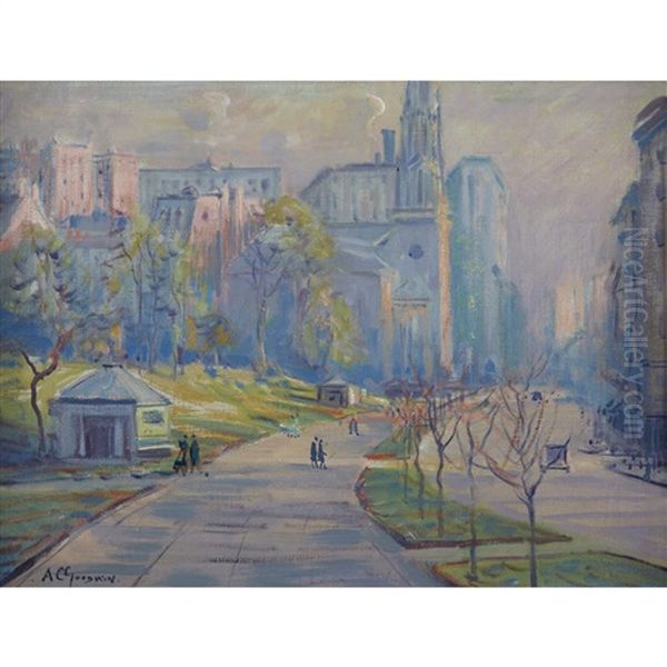 Park Street Church, Boston by Arthur Clifton Goodwin