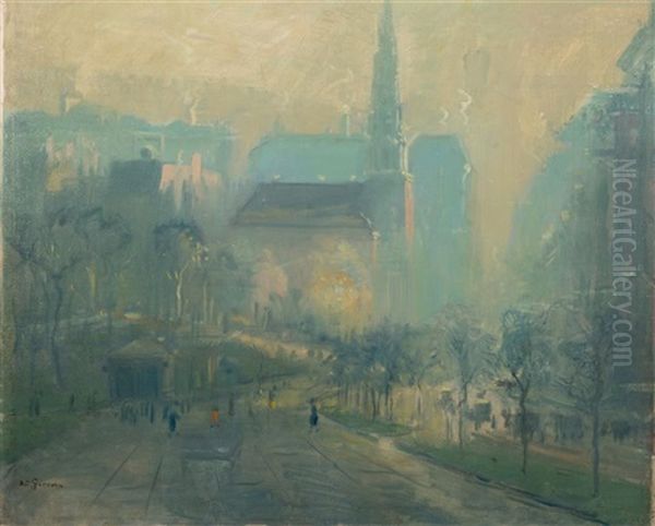 Park Street Church From The Boston Common - view 1