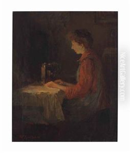 Woman Sewing