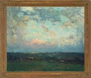 Distant View Of Boston