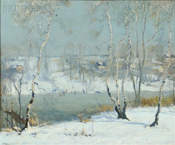 The Frozen Neponset River, Mass - view 1