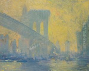 The Brooklyn Bridge by Arthur Clifton Goodwin