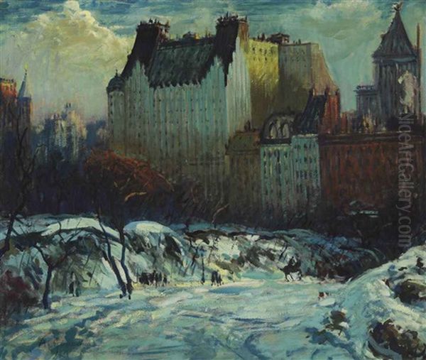 A View Of The Plaza From Central Park - view 1