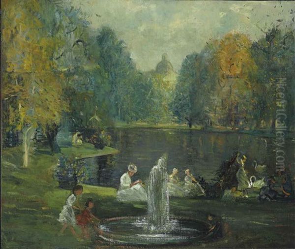 Frog Pond, Boston Public Garden - view 1