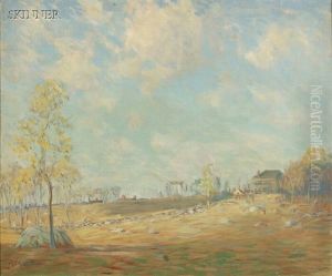 Summer Landscape (cloud Race) by Arthur Clifton Goodwin