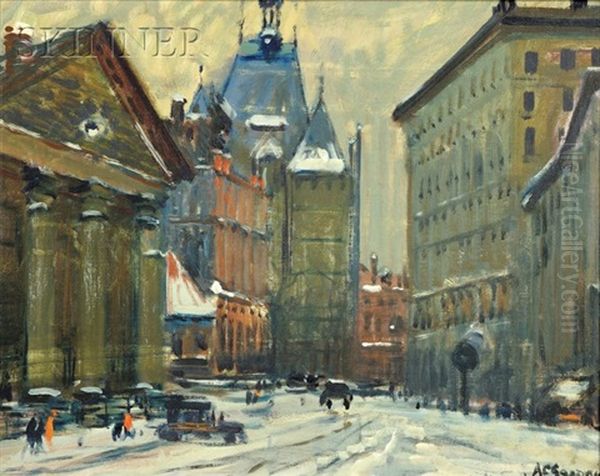 Winter View (copley Square?) - view 1