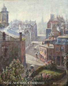 View Of A Garden, Boston