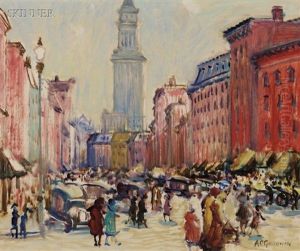 Market Day In Boston