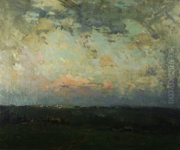 View Of Boston Farm From The Blue Hills Of Milton, Massachusetts - view 1