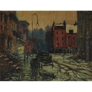 Winter Evening by Arthur Clifton Goodwin