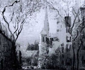 Mt. Vernon Street, Boston by Arthur Clifton Goodwin