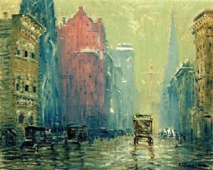 Fifth Avenue by Arthur Clifton Goodwin